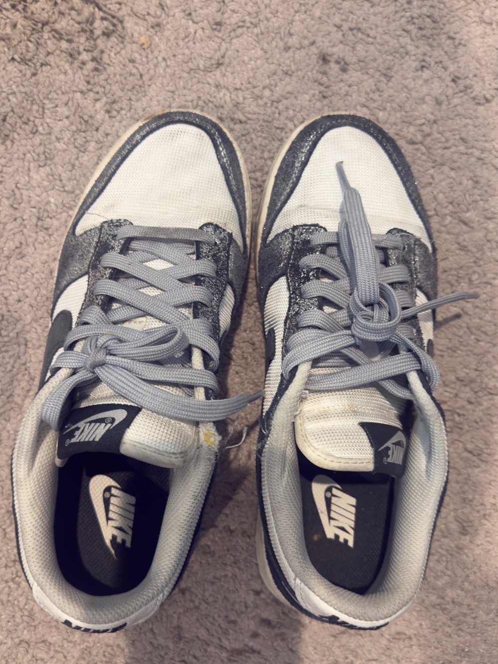 Nike Silver Dunks